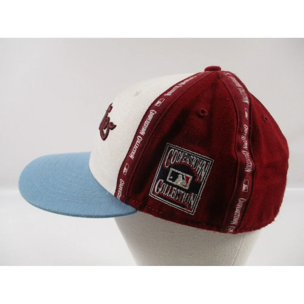 Vtg Philadelphia Phillies Twins Enterprise Cooperstown Collection Hat Sz 7‎ 3/8